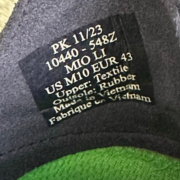 OluKai Mio Li Men's Athletic Shoes Navy Blue Green Size 10 - Picture 9 of 9